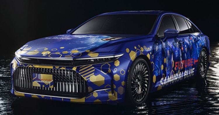 與車企聯(lián)動，日本足協(xié)與豐田汽車共同打造日本國家隊特別車型
